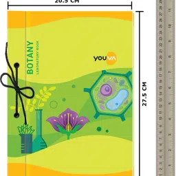 navneet Youva Hard Bound Botany Laboratory Book 21x28.5 cm 1 Ruled/1 Plain 58 Pages Regular Notebook Sketch (1Side Ruled / 1Side Plain) 58 Pages image 5