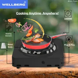 wellberg Multi-Function Heater for Quick, Efficient Cooking, Boiling, and Meal Prep Electric Cooking Heater image 2