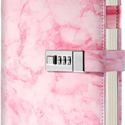 Marble Diary Journal with Lock for Girls and Women - Secret Diaries Regular Diary Ruled 192 Pages-21