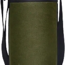 Thermal 1L Bottle Cover Carrier Holder Sleeve with Adjustable Shoulder Handle & Zipper Closure (Army Green)-picture-22