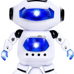 be you own label Naughty Dancing Robot 360 Rotating with Swinging Arms & Head with Lights & Music image 5