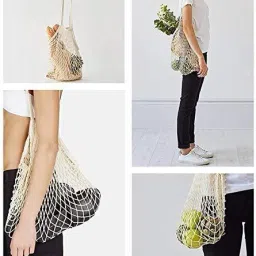 cotton candy Pack of 3 Grocery Bags image 3
