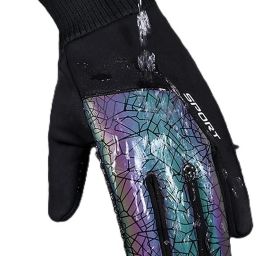 Printed Winter Men Gloves-image-22