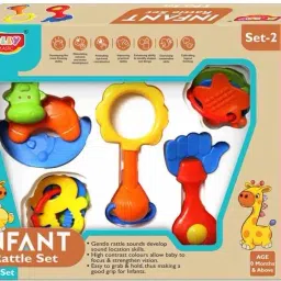 Baby Rattle Gift Set (5 Piece) Rattle-image-11