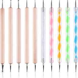 10PCS Dotting Tools Set For Nail Art, Embossing Stylus For Painting-image-35