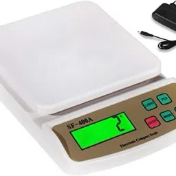 vyog 10Kg Counter Kitchen Weight Machine with Stainless Steel-Top for Shop, Home Weighing Scale-21