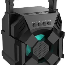 Worricow HD Bass LZ-3101 Wireless Bluetooth Speaker with led Light & Carry Handle-Travel Speaker with AUX/BT/SD Card/USB-FM 10 W Bluetooth Speaker-picture-12