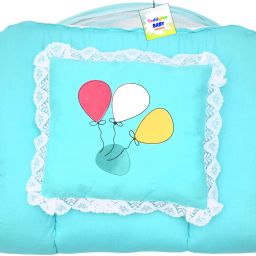 toddylon Baby Mosquito Net Bed with Cushioned Pillow Standard Crib image 5