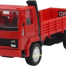 CARGO TRUCK GOODS CARRIER TAILGATE OPENABLE PULL BACK ACTION TOY-image-32