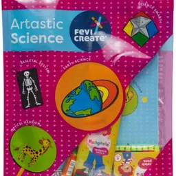 pidilite Fevicreate Artastic Science Kit| All in one Educational and Fun Learning Science DIY Kit| Kit Contains Project Book, Rangeela Tempera Colours, Rangeela Glitter, Fevicol MR and More-picture-17