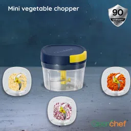 greenchef Mini Chopper Pro 650 ML Vegetable Chopper image 3
