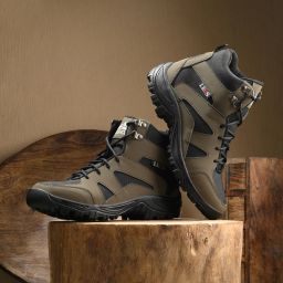 Leo Waterproof Non-Slip Lightweight Outdoor High Top Ankle Boots For Men Boots For Men-image-2
