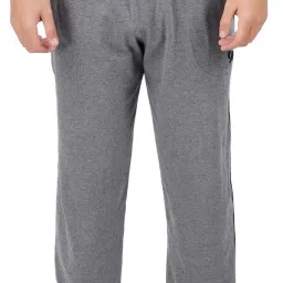 Men Solid Grey Track Pants-image-26