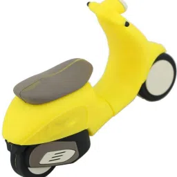 Tobo Yellow Scooter Shape USB Flash Drives Motorcycle Pen Drive USB 2.0 Pen Drive. 64 Pen Drive Compatible with Laptop, Audio Player, Desktop Computer, Television USB 2.0 Rubber Case-image-4
