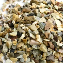 MARBLECHIP MIXED-1KG Carved Asymmetrical Marble Pebbles-13