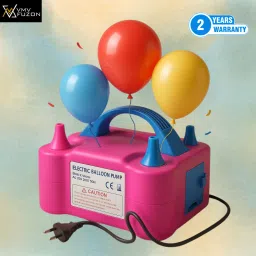 Electric Balloon Air Blower Pump Portable Inflator Dual Nozzle Machine WMK12 Balloon Pump-picture-15