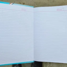first click Delta Fish Notebook 1 Register (Hard Bound) 480 Page Size : 20 x 32 cm Book-size Notebook RULED 480 Pages image 3
