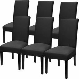 Polyester Plain 1 Seater Chair Cover-image-89