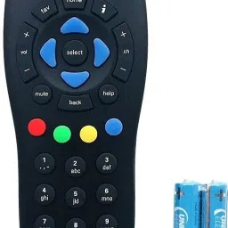 Tata Sky 100% Original Universal (Works With All Tv) NOT A RECORDING REMOTE Setop Box Remote Controller-13