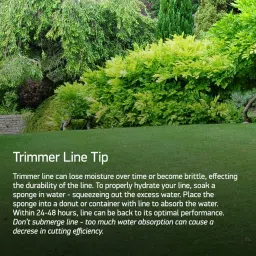 shilpo 3.2mm Round 50 Meter Nylon Grass Trimming Cord for Corded & Cordless Grass Trimmer image 5