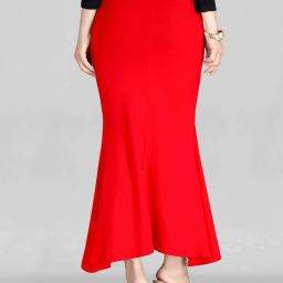 Woo THiNG Simple solid saree shapewear Lycra Blend Petticoat-image-88