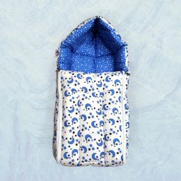 Baby's Cotton Bed Cum Carry Bed Printed Baby Sleeping Bag New born baby 0 to 6 months-image-44