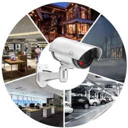 Mighty 4 PCS Realistic Security Camera Security Camera image 4