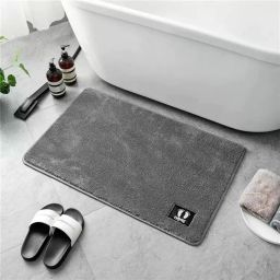 Cotton, Microfiber, Polycotton, Polyester, Fleece, Acrylic, Wool, Velvet Bathroom Mat-image-30