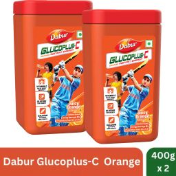 GlucoPlus-C Instant Energy Glucose Juicy & Tasty (Orange Powder) Energy Drink-7