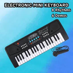 (Piano Keyboard) Toy with 37 Key, Recording and Mic, Adapter for DC Power E264 (Piano Keyboard) Toy with 37 Key, Recording and Mic, Adapter for DC Power E264 Analog Portable Keyboard-12