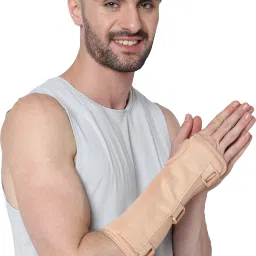 Comfortable Wrist & Forearm Splint-Foam Laminated, Metal Splint, Velcro Splints-image-66