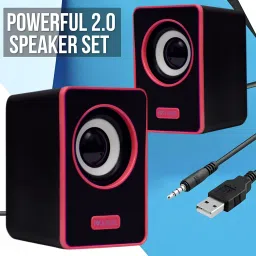fire turtle Bass Sub woofer System For PC Laptop 3 W Laptop/Desktop Speaker-20