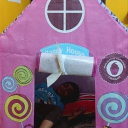 Foldable Indoor Tent | Candy House Theme-image-85