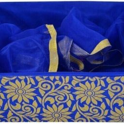 Festive Gift Printed Square Storage Basket for Wedding Gift Packaging Hamper Box Wooden Fruit & Vegetable Basket-35