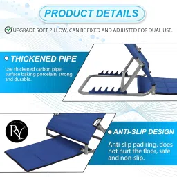 Adjustable Bed Back Rest For Use on Bed or Back Support Back / Lumbar Support-28