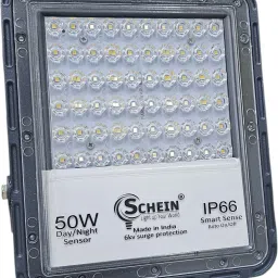 50W LED Flood Light | AUTO ON|OFF | ALUMINIUM BODY | SLIM DESIGN | HEAT PROTECTION | 6KV SURGE PROTECTION | Day Night Sensor | Ultra-Bright IP66 Waterproof Outdoor Indoor Security Lamp | Energy-Efficient Wall Mounted Spotlight for Garden, Garage, Warehouse, Backyard, and Commercial Use 6500K WHITE Pack of 1 Flood Light Outdoor Lamp-image-21