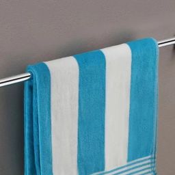 Premium 24 INCH Stainless Steel Towel Rod For Hanging Cloths With Hook 24 inch 1 Bar Towel Rod-image-66