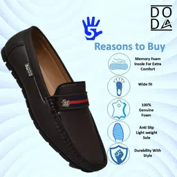doda New Trendy And Genuine Quality Loafer And Driving Shoe For Men's Loafers For Men-picture-4