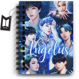 di-kraft BTS Boys Printed Diary for Office use New Collection of BTS 2022 A5 Diary Unruled 160 Pages image 5