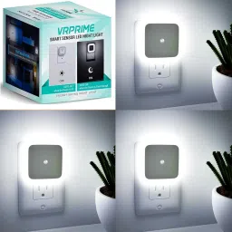 VRPRIME Night Lamp Sensor Light for Bedroom Bed Side Home |Smart Automatic ONOFF LED Smart Sensor Light-12