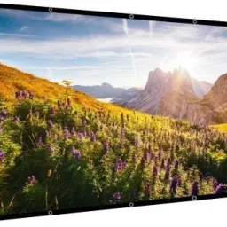 Moiz Projector Screen, Eyelet Screen (8 ft. (W) x 6 ft. (H) - 120 Inch) Diagonal Anti-Crease Projection Screen for Home Theater 4:03 Aspect Ratio Projector Screen (Width 243 cm x 182 cm Height)-picture-25