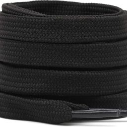 XERUS Shoe Laces Flat Black 150cm shoe lace for Black Red Canvas Sneakers shoes Shoe Lace-14