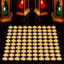 100 Pk White Candle-10
