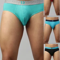 Pack of 4 Solid Men Brief-13