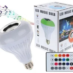 RECAGO Colour Changing Smart Led Music Bulb Remote Controller Bluetooth Music Bulb With 5 MTR WIRE 1 Betten Holder Or 1 2 Pin Top 7W LED And 3W Speaker For Party Home Decor Musici Bulb WIth Remote Smart Bulb+ Smart Bulb Smart Bulb Smart Bulb Smart Bulb Smart Bulb image 3