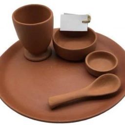 Pack of 5 Terracotta Dinner Set-image-73