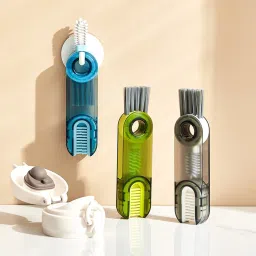 Multifunctional Plastic 3 in 1 Cleaning Brush Cleaner Tools Silicone-picture-19