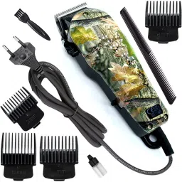rkp Professional Big Corded Beard Mustache Hair Trimmer Waterproof High Power Hair Clipper Electric Razor Multicolor (0.5mm to 12mm Trimming Range) FGY Fully Waterproof Grooming Kit 0 minRuntime 4 Length Settings-image-88