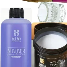 Acrylic Nail Kit, Acrylic Powder and Monomer Set with brush & powder kit-image-44
