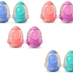 8pc Cutest Newest Look Pencil Sharpener for Kids B'day Return Gift Designer Sharpeners-image-51